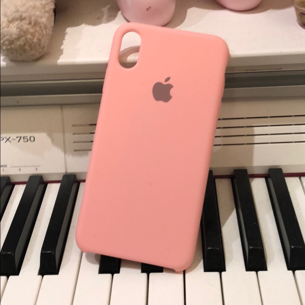 Light Pink Apple Case for iPhone XS Max